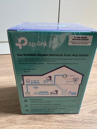 Kit CPL TP-Link AV1000 Gigabit Blanco