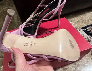 Sandalias de ante rosa CH Talla 41