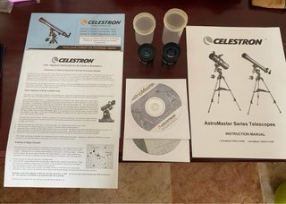 Telescopio Celestron AstroMaster 90EQ