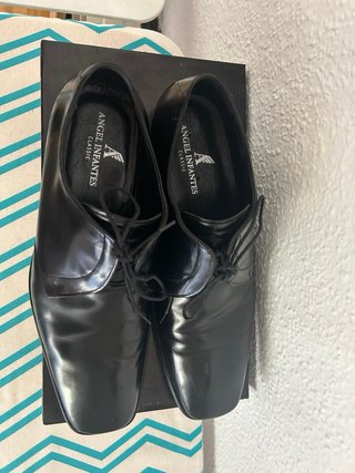 Zapatos Oxford Angel Infantes Negros