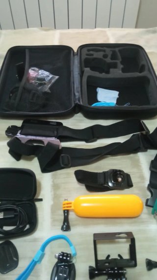 Kit de accesorios Cámara Deportiva Acuática + Car