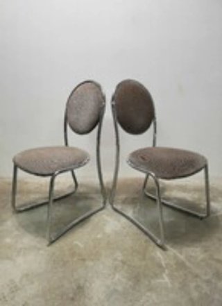 Willy Rizzo Mesa comedor vintage 70s.