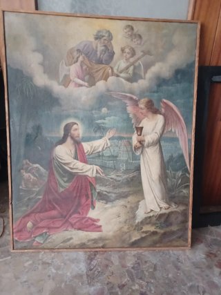 Cuadro religioso grande