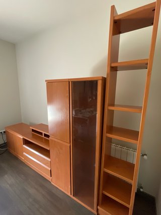 Mueble salón modular madera