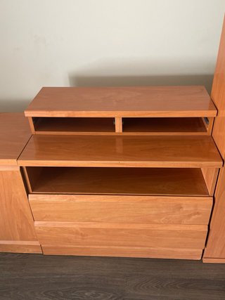 Mueble salón modular madera