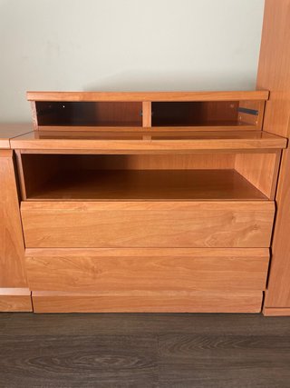 Mueble salón modular madera