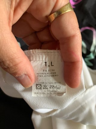 Pantalón blanco de vestir