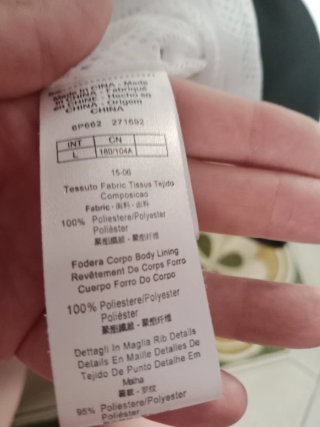 Chaqueta Emporio Armani XL Blanca y Negra