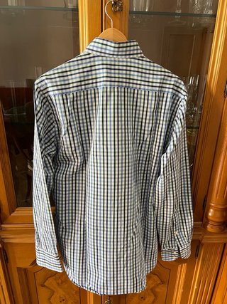 Camisa Tommy Hilfiger Cuadros Talla M (39)