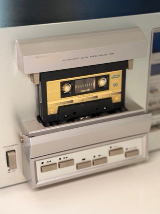 Pioneer CT-F900 Deck Cassette Stereo Plata