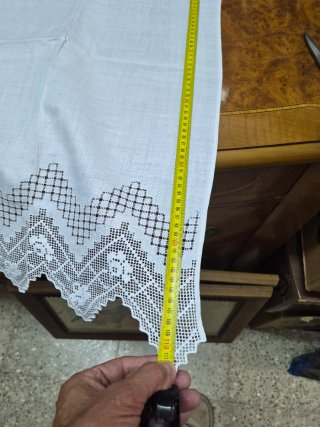 Juego 2 toallas de hilo blancas