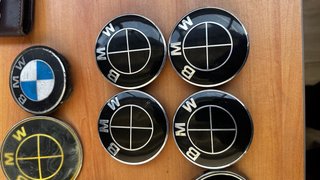 Emblemas BMW tapas llantas bujes capo maletero