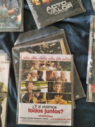 40 Películas DVD (Copias de Seguridad)