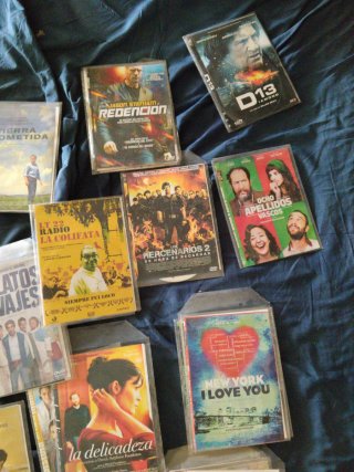 40 Películas DVD (Copias de Seguridad)