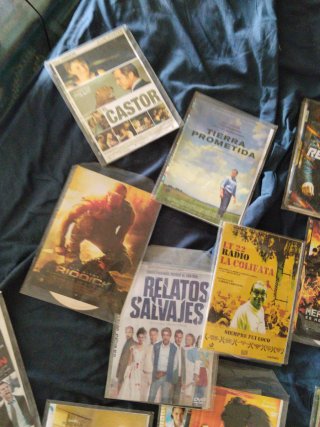 40 Películas DVD (Copias de Seguridad)