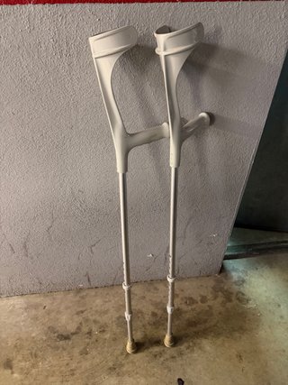 Muletas aluminio 0,5 kg