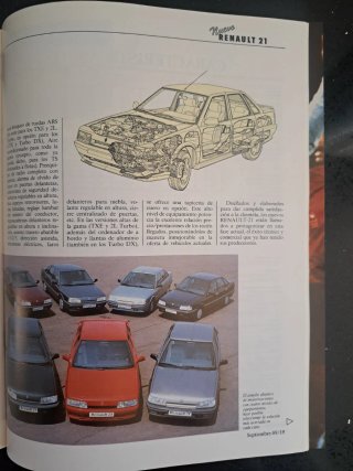 Revista Rombo Nº 73 Septiemb 1989 Nuevo Renault 21
