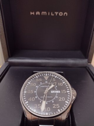 Hamilton Khaki Aviation Pilot Day Date Auto 46 mm