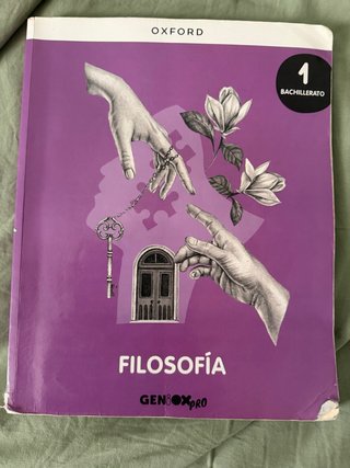 Libro de filosofía 1 bachillerato