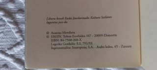 El Dorado-ren bila. Arantxa Mendieta.