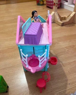 Casita de Barbie y de su hermana Chelsea.