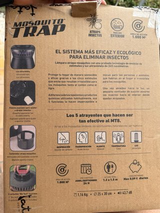 Aparato Atrapa Mosquitos Jata