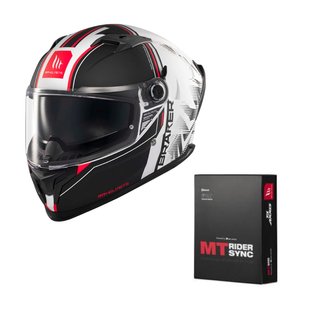 Casco MT Breaker Charm + Intercomunicador MT