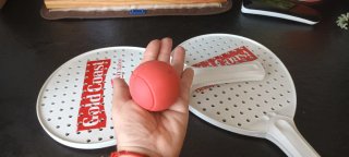Raquetas de playa Gold Coast con pelota