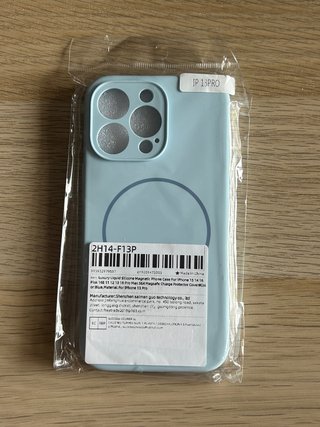 Custodia iPhone 13 Pro Magnetica Blu