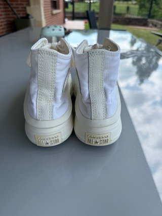 Converse All Star Plataforma Blancas