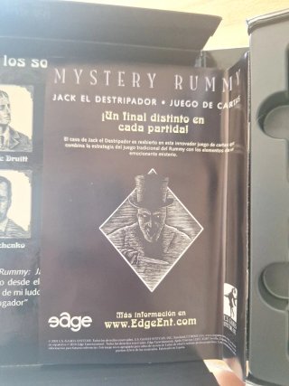 Juego de Cartas Mystery Rummy Jack el Destripador