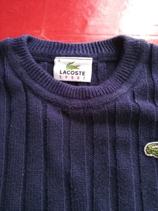 Maglione Lacoste Bambino Blu