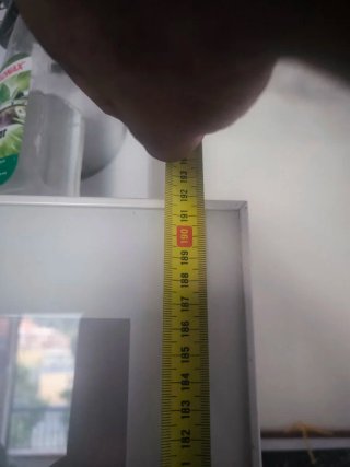 Módulo blanco puertas vidrio sala/cocina