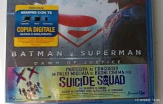 Batman v Superman Blu-Ray Nuovo Sigillato