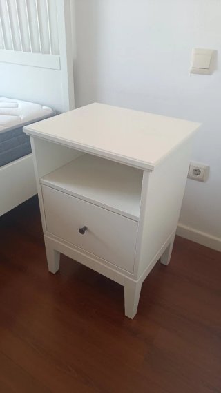 2 Mesillas IDANÄS blanca madera