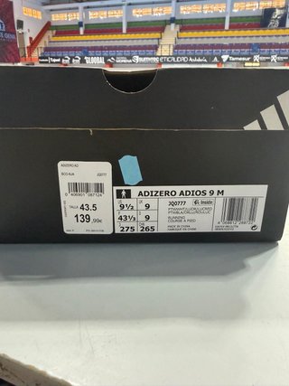 Adidas adizero adios 9 - Naranja/Blanco
