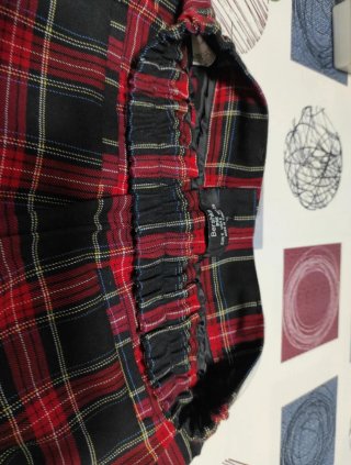 Pantalón cuadros Bershka Talla S