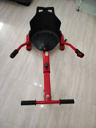Hoverboard Rojo con Asiento