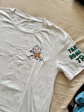 Camiseta Astronauta Espacio Romantic Trip