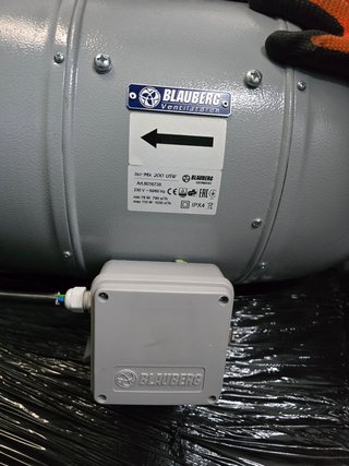 Ventilador Blauberg Iso-Mix 200 Insonorizado