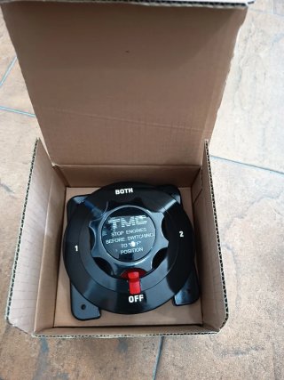 Desconectador Batería con selector, conmutador