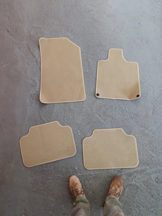 Alfombrillas Beige Peugeot 407