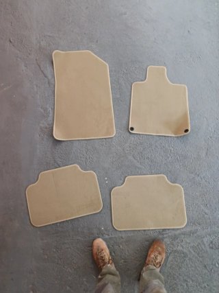 Alfombrillas Beige Peugeot 407