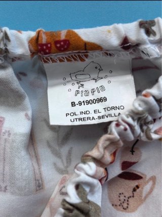 Vestido y cubrepañal Pío Pío T-24M
