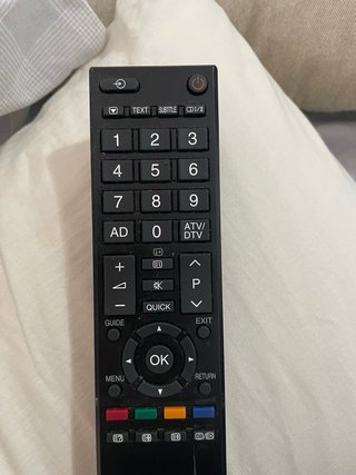 Televisor Toshiba Negro
