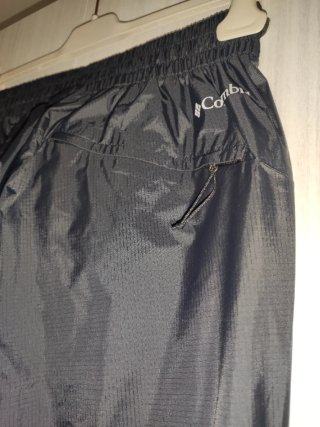 Columbia pantaloni impermeabili pro donna zip S