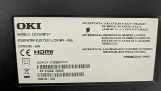 TV oki de 32". Averiada.