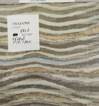 Revestimiento Trajano 25x25 para Exteriores