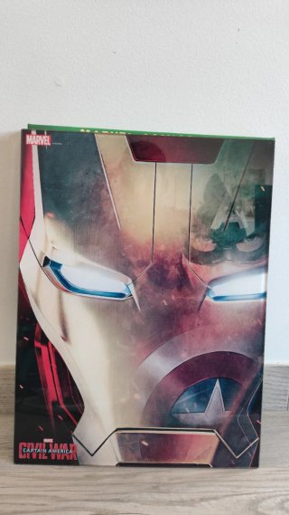 Cuadro Marvel Capitán América Civil War