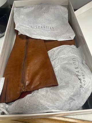Botas de piel Hispanitas Talla 39